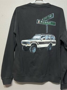 Coachella Desert Roadtrip Music Festival Pullover Sweatshirt Adult Large